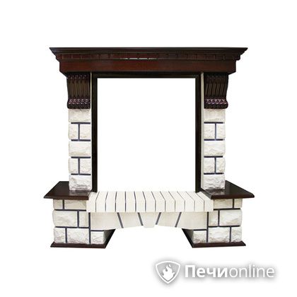 Портал для электрокамина Royal Flame Pierre Luxe под классический очаг в Шымкенте